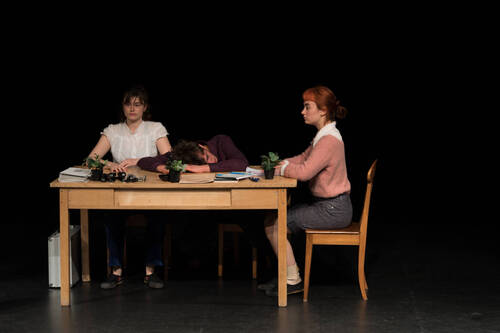 La Cie Rouge Fraise de Pontarlier et l'association ZartiCirque de Ste-Croix ont reçu le soutien du FPPT pour les spectacles "Transition" et "Cimes" en 2022. Crédits © Le ZartiCirque.