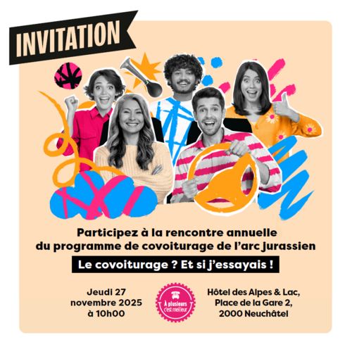 Les inscriptions à la rencontre annuelle du Dispositif Covoiturage sont ouvertes