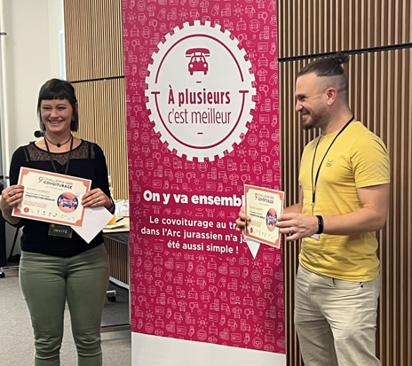 Remise des prix du Challenge Covoiturage