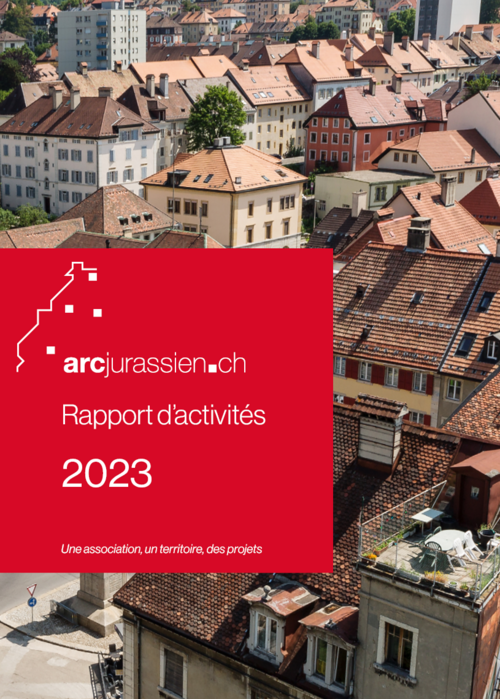 Image de titre du rapport d'activités 2023 d'arcjurassien.ch