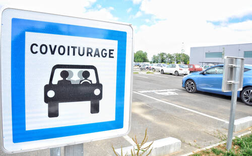 Panneau Covoiturage