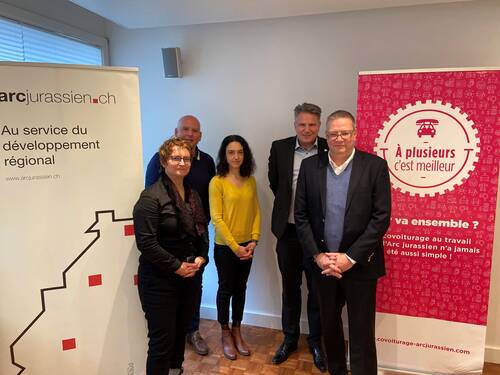 Présentation du dispositif Covoiturage Arc jurassien à la CNCI